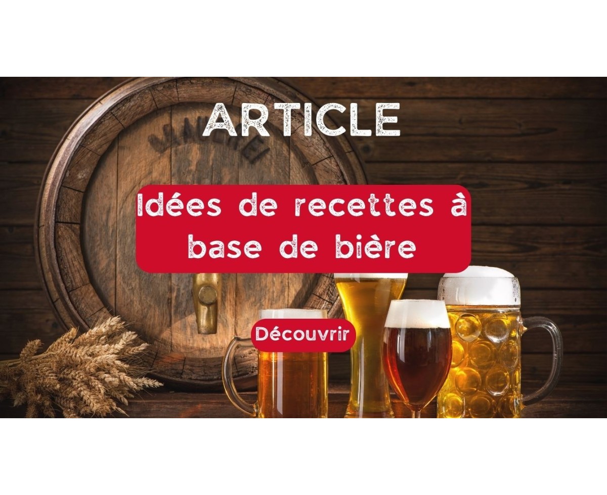 10 idées de recettes avec de la bière ! 